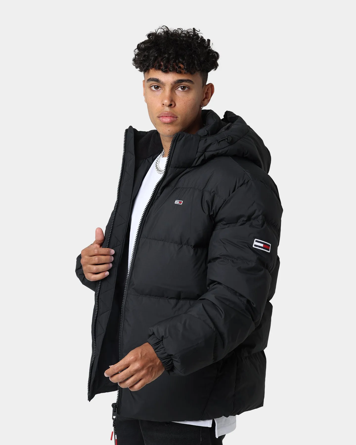 Tommy Jeans Essential Down Jacket Black