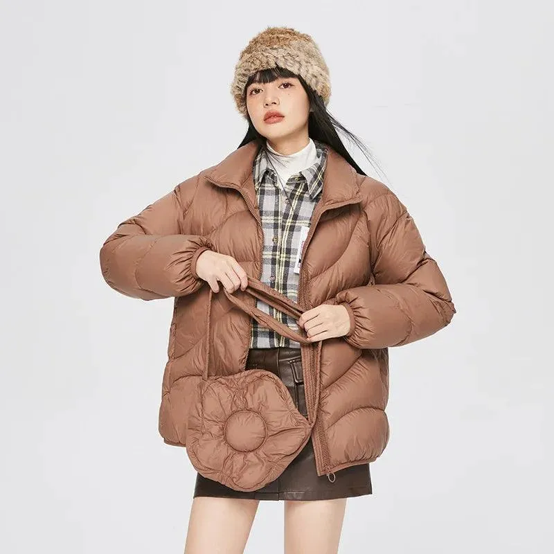 Winter Wonderland Down Jacket: Stylish Winter Protection for Women